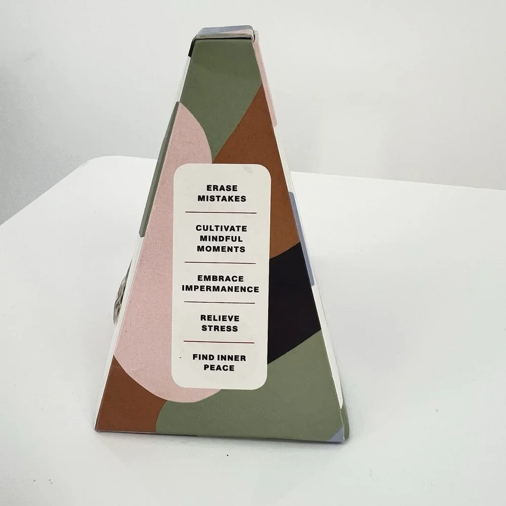Stacking Stones: Eraser Set Novelty Gift, Artist Gift, Writer Gift - NEW/SEALED
